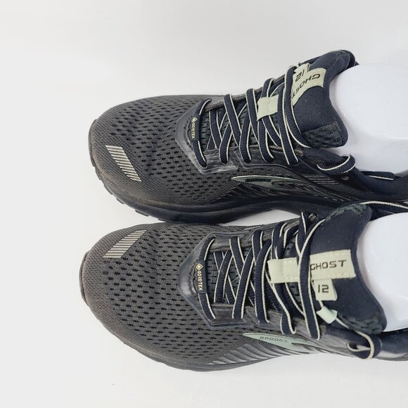 Brooks Women\'s Black Ghost 12 GTX Mesh Athletic Running Shoes Size US 7.5 main image 4